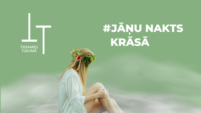 Tiekamies Tukumā Jāņu nakts krāsā