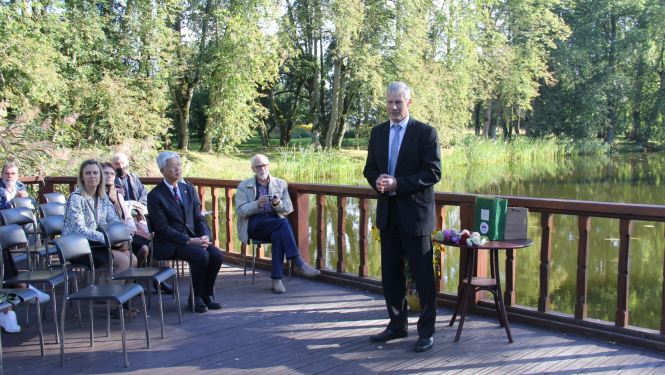 Japānas vēstnieks Jaunmoku pilī