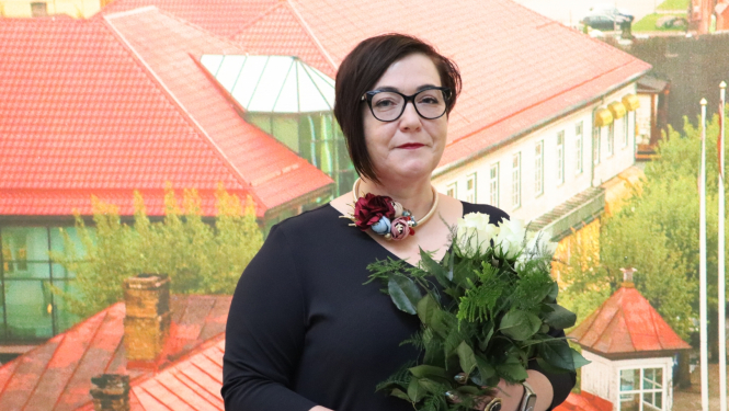 Kandavas Kārļa Mīlenbaha vidusskolas direktore Lāsma Millere