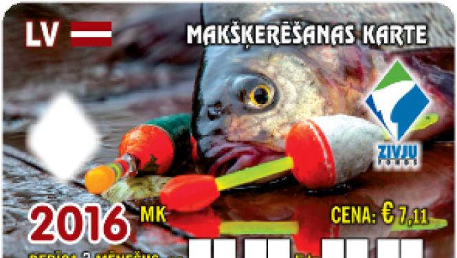 Makšķerēšanas, vēžošanas un zemūdens medību kartes