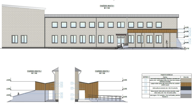 Matkules brīvdabas estrādes vizualizācija