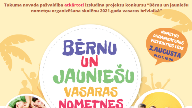 Bērnu un jauniešu vasaras nometnes