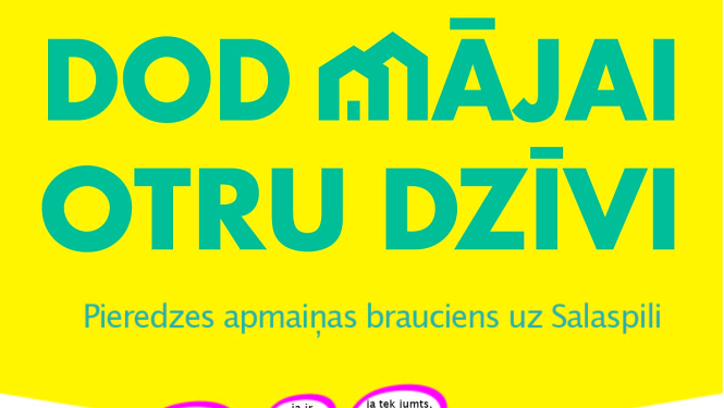 Piesakies pieredzes apmaiņas braucienam uz Salaspili projekta “Accelerate sunshine” ietvaros