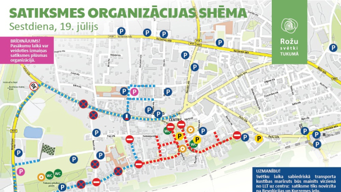 Satiksmes organizācijas shēma