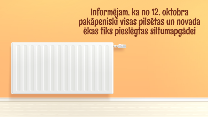 Tiks uzsākta siltumapgāde!