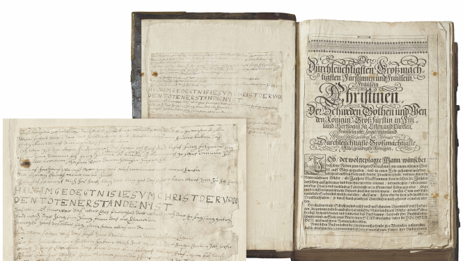 Atklās ekspozīciju Kūrfirstu Bībelei un gotiskajam Svētā Vakarēdiena kausam