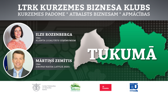 afiša LTRK biznesa kluba pasākums