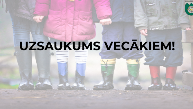Uzsaukums vecākiem!