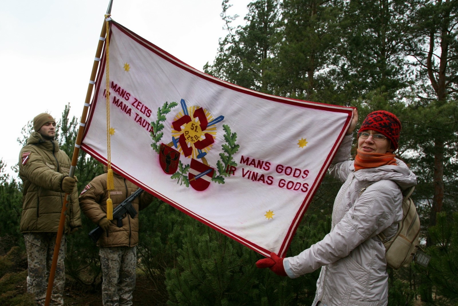 Piemiņas brīdis landesvēra cīnītājiem 2019