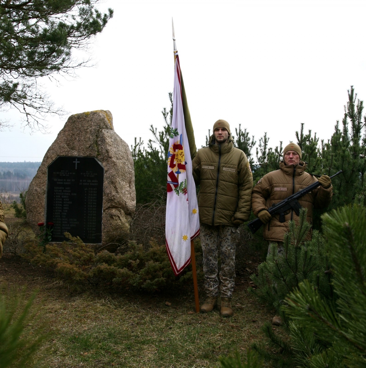 Piemiņas brīdis landesvēra cīnītājiem 2019