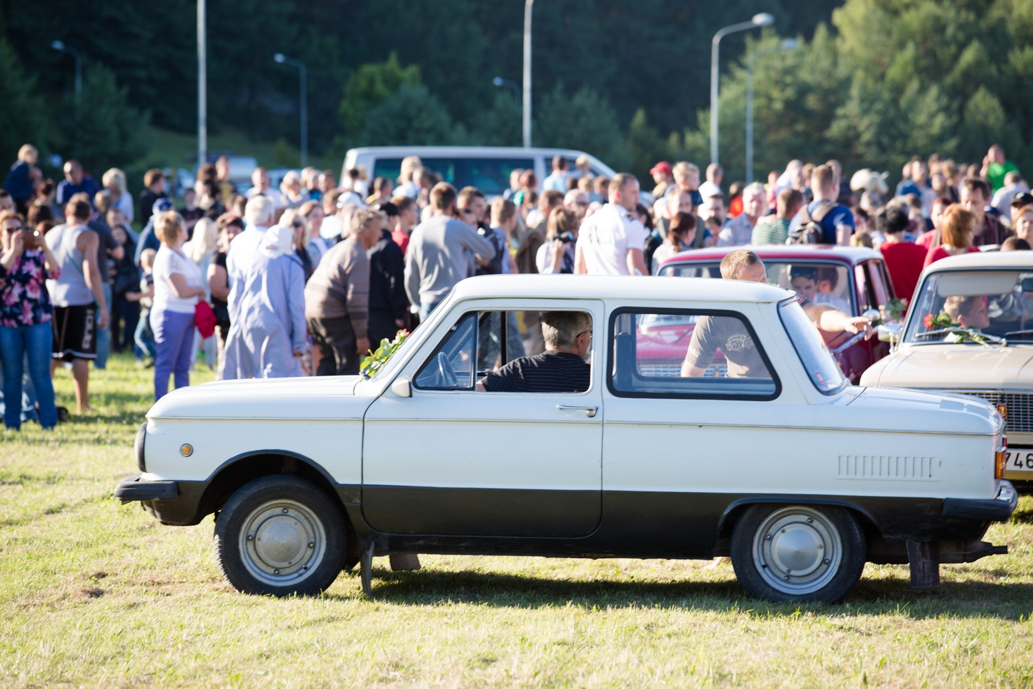 Retro motorizētā parāde