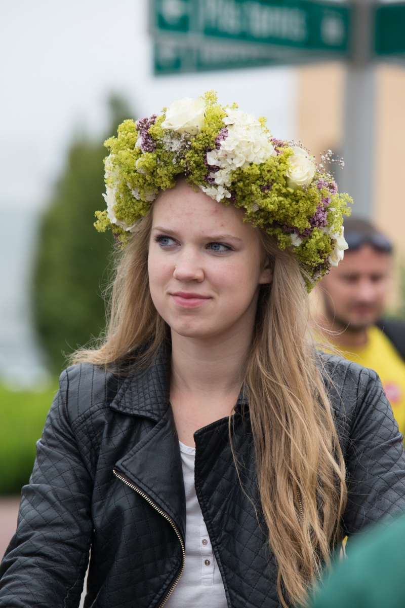 Velobrauciens "Ar rozēm pa Tukumu"