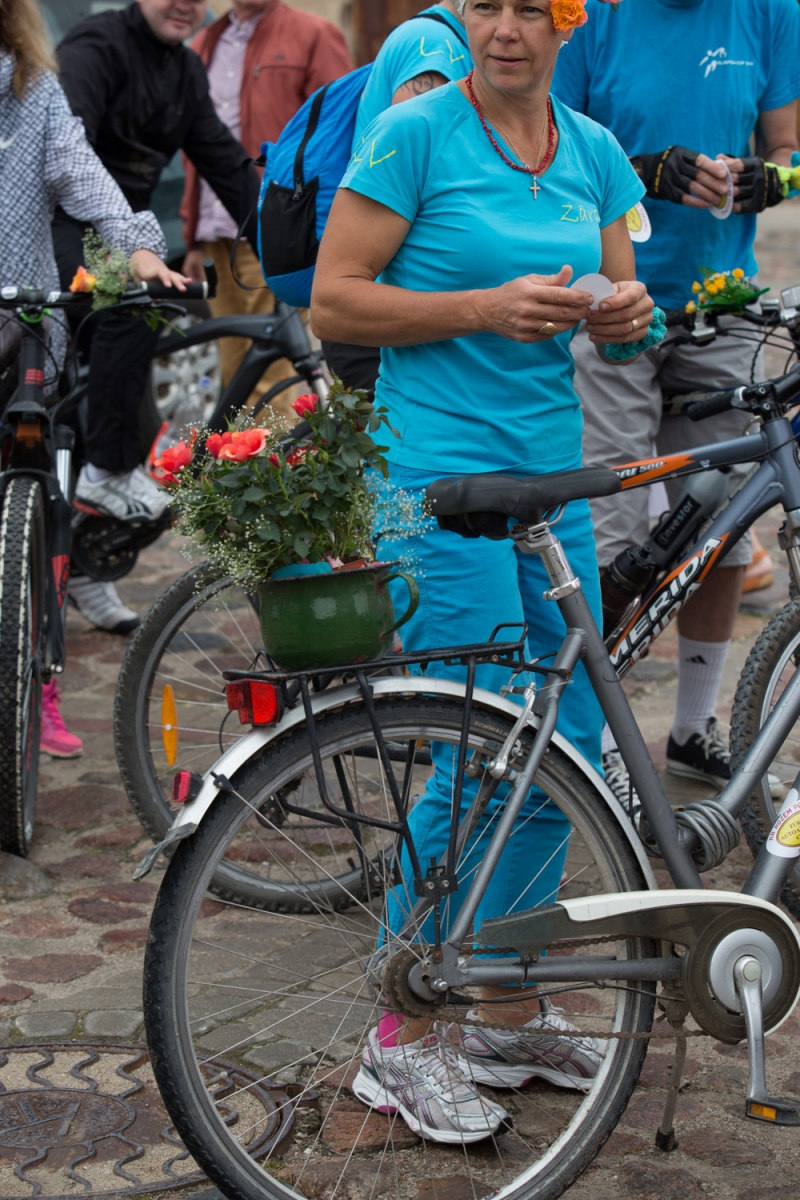 Velobrauciens "Ar rozēm pa Tukumu"