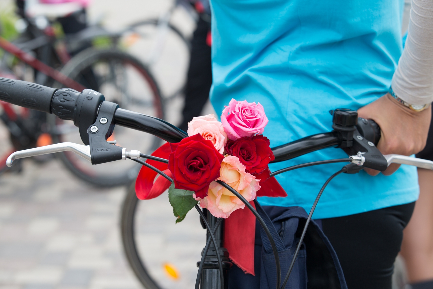 Velobrauciens "Ar rozēm pa Tukumu"