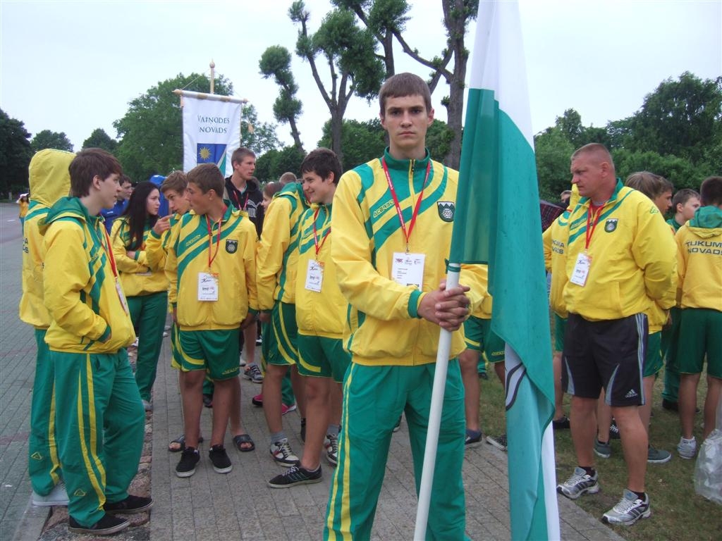 Latvijas Jaunatnes vasaras olimpiādes atklāšana Ventspil