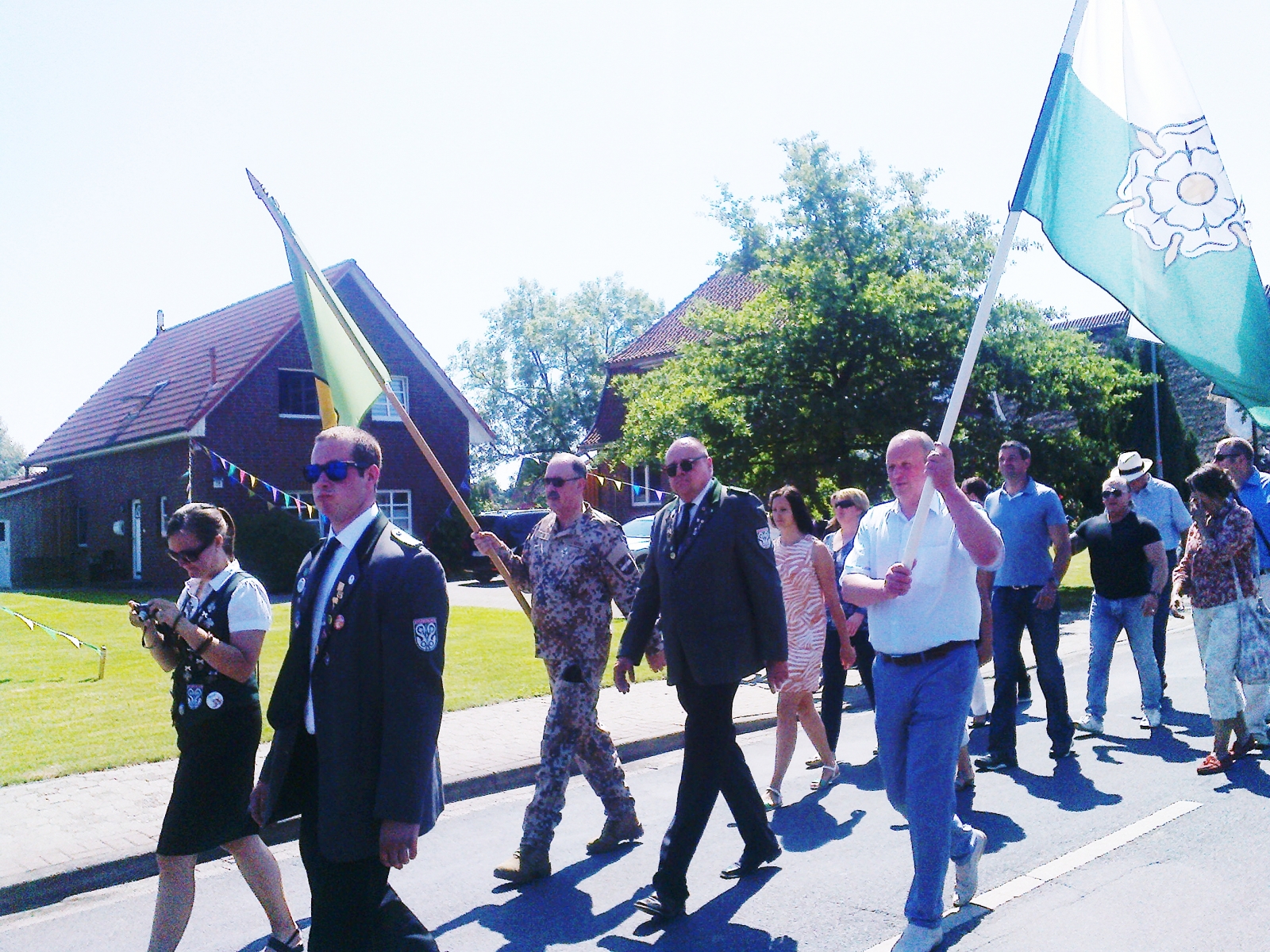 Sadraudzības pasākums Vācijas pilsētā Luhe