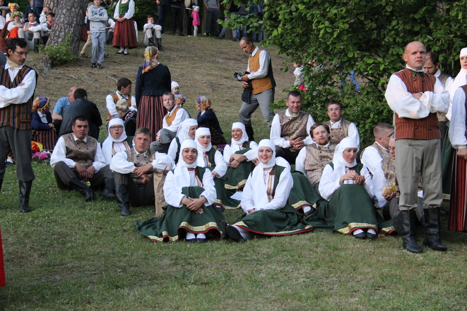 VIII Ziemeļu un Baltijas valstu Dziesmu svētku ieskaņu koncerts Durbes estrādē