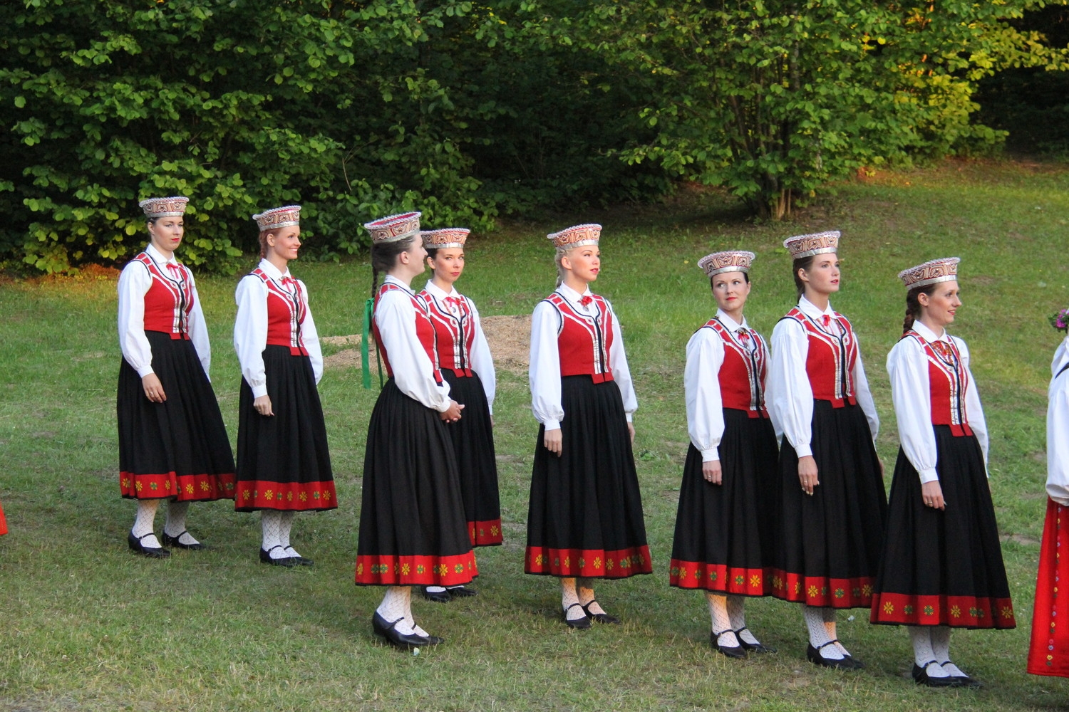 VIII Ziemeļu un Baltijas valstu Dziesmu svētku ieskaņu koncerts Durbes estrādē