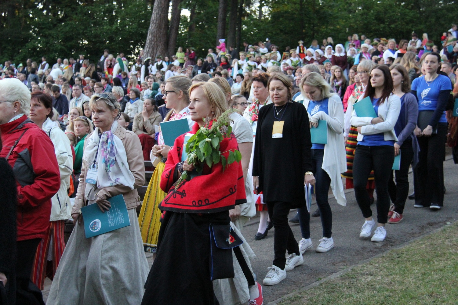 VIII Ziemeļu un Baltijas valstu Dziesmu svētku ieskaņu koncerts Durbes estrādē