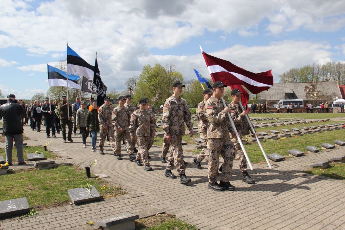 Kritušo karavīru piemiņas pasākums Lestenē 2019
