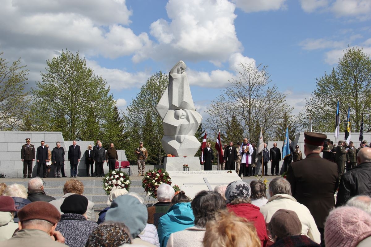 Kritušo karavīru piemiņas pasākums Lestenē 2019