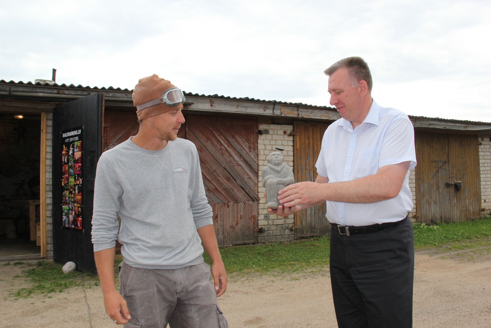 Deputātu vizīte Pūres un Jaunsātu pagastos