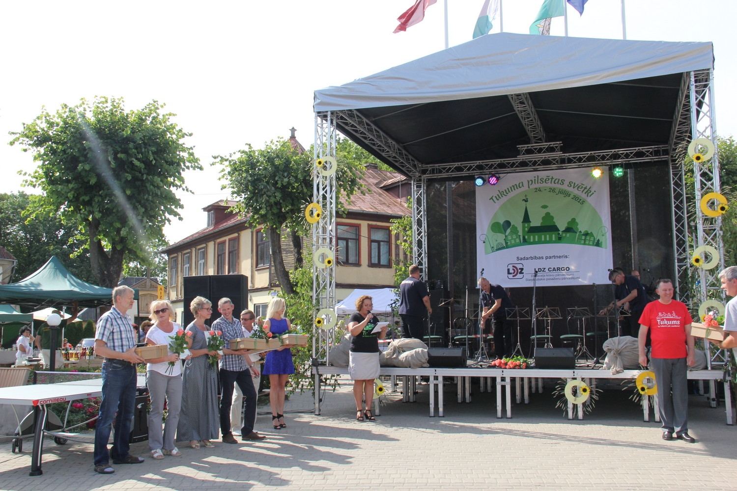 Konkursa "Tukuma smukums" uzvarētāju apbalvošana