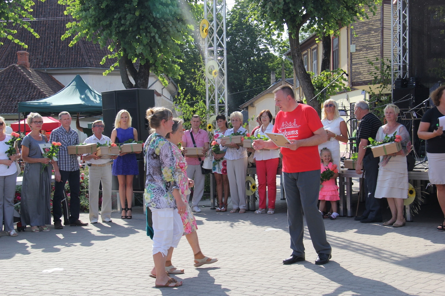 Konkursa "Tukuma smukums" uzvarētāju apbalvošana