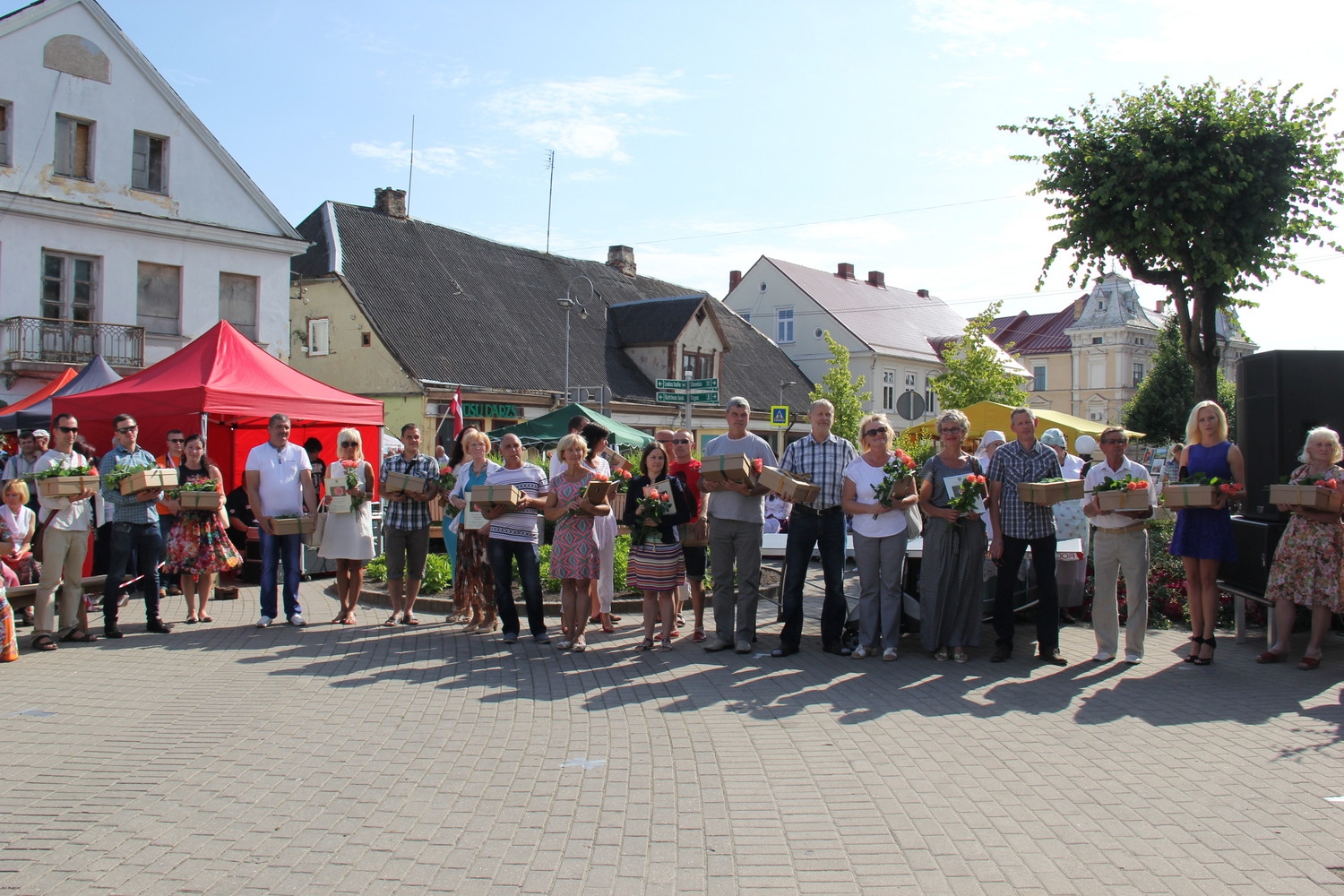 Konkursa "Tukuma smukums" uzvarētāju apbalvošana