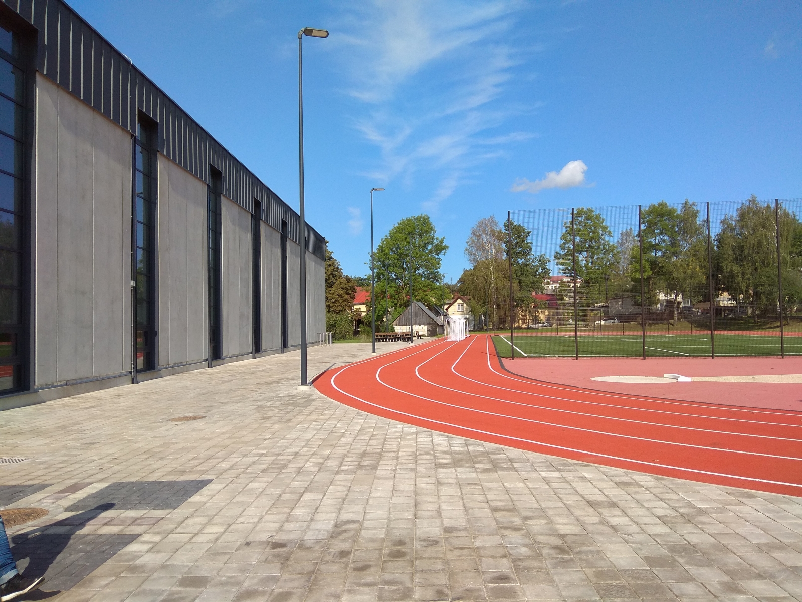 Tukuma 3.pamatskolas sporta zāle un stadions pieņemts ekpluatācijā