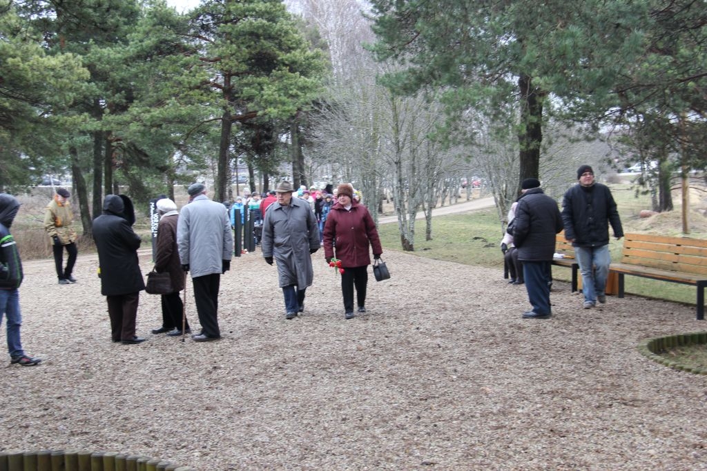 Komunistiskā genocīda upuru piemiņas diena Tukumā