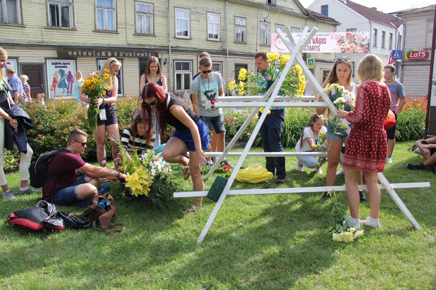 Otrā Rožu svētku diena Tukuma pilsētas centrā