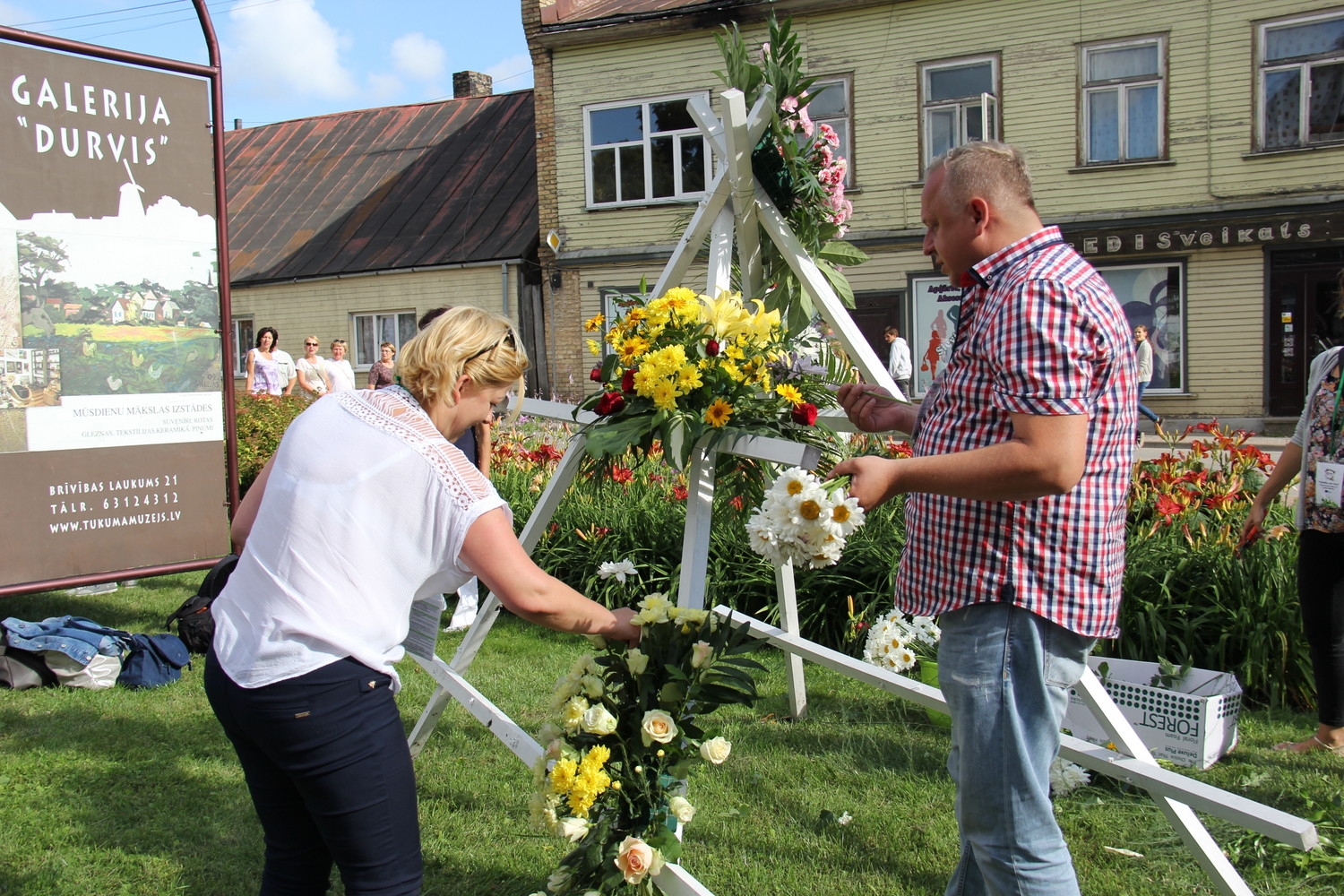 Otrā Rožu svētku diena Tukuma pilsētas centrā