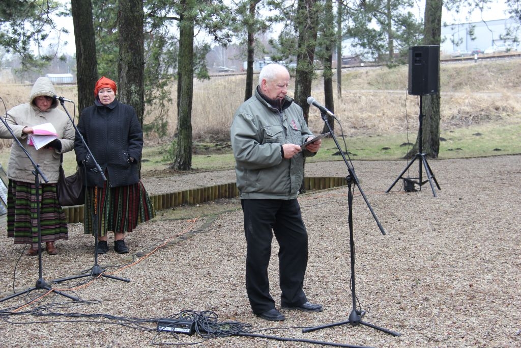 Komunistiskā genocīda upuru piemiņas diena Tukumā