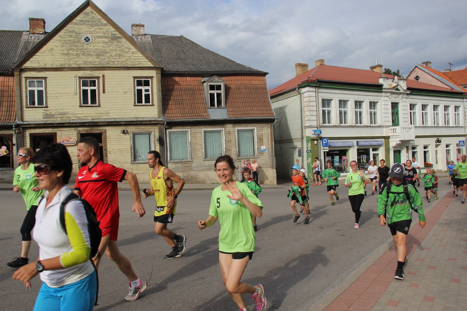 Miera skrējiens cauri Tukumam