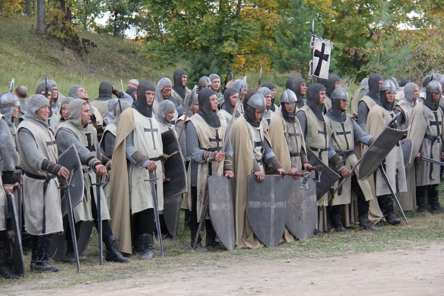 Filmas "Nameja gredzens" filmēšana Tukumā