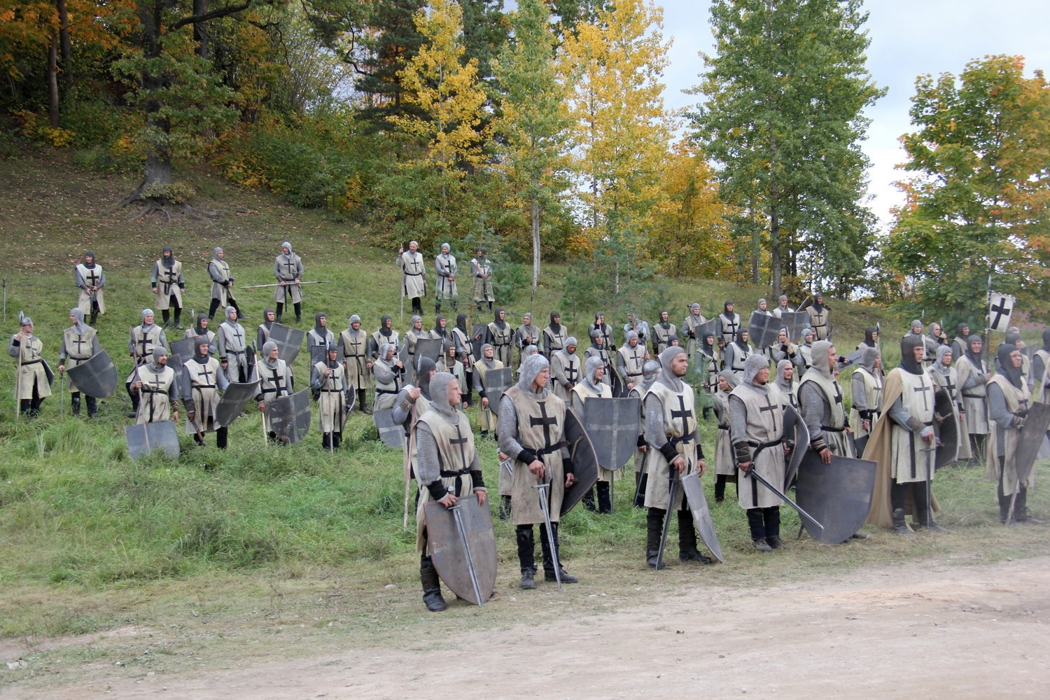 Filmas "Nameja gredzens" filmēšana Tukumā