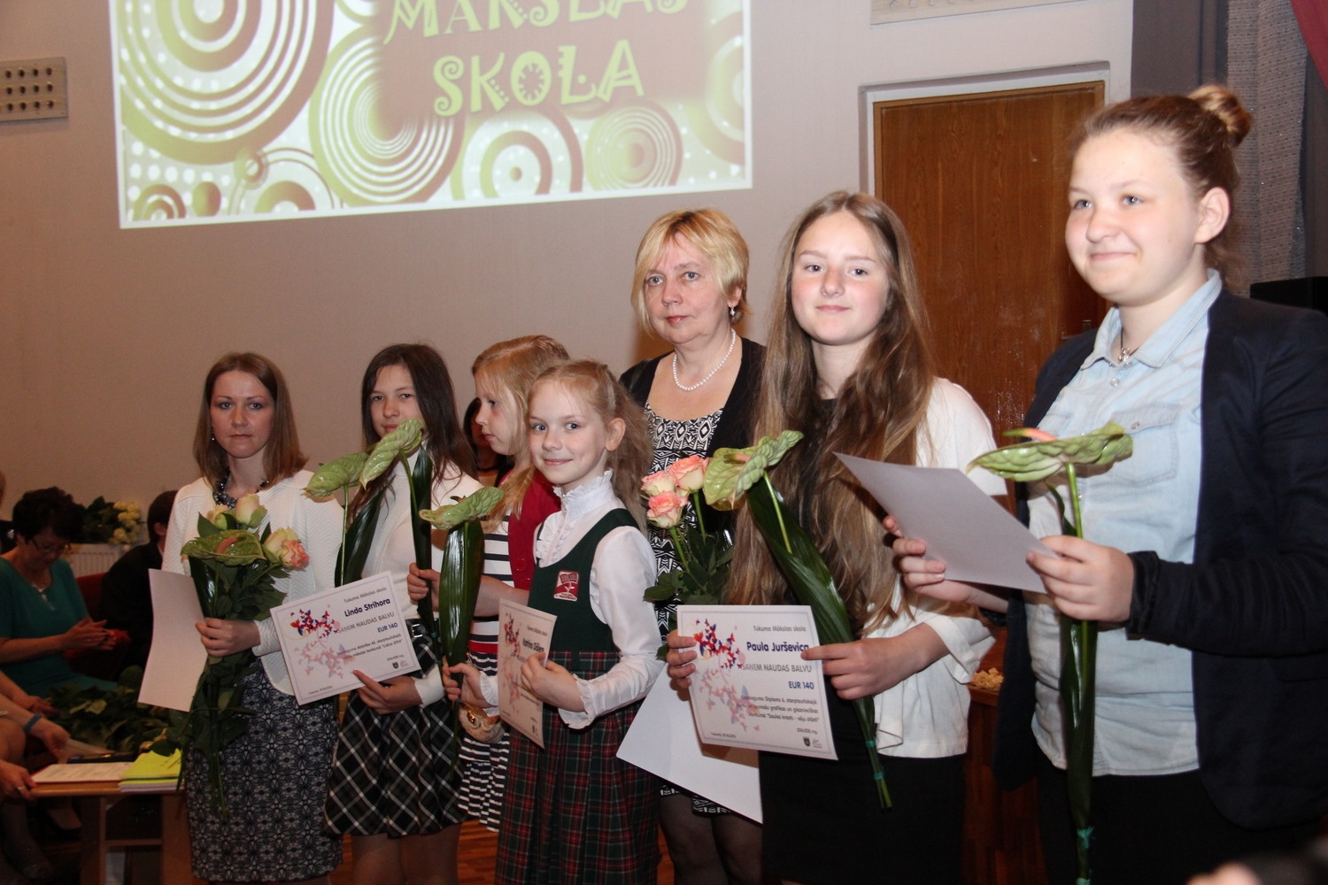 Tukuma novada skolēnu un skolotāju apbalvošanas pasākums