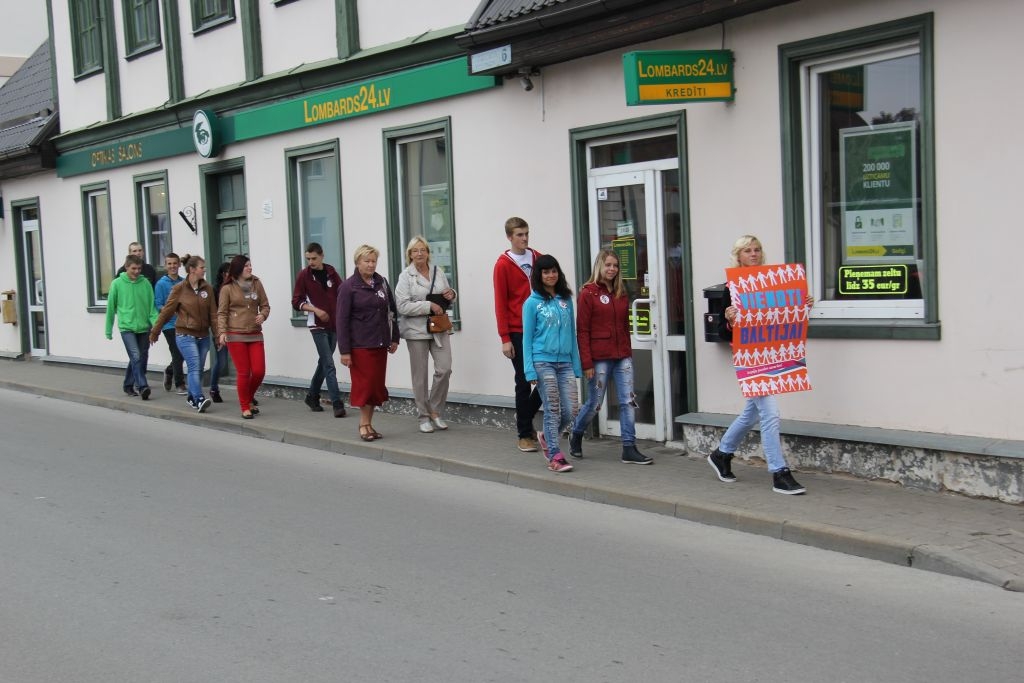 Tukuma pilsētas skolu pasākumu cikls "Tukuma ceļš Baltij