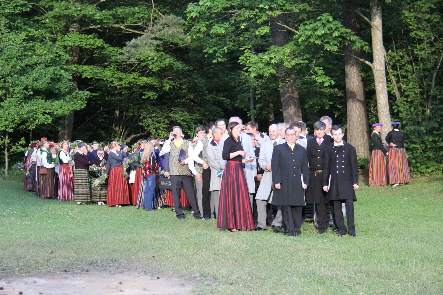 VIII Ziemeļu un Baltijas valstu Dziesmu svētku ieskaņu koncerts Durbes estrādē