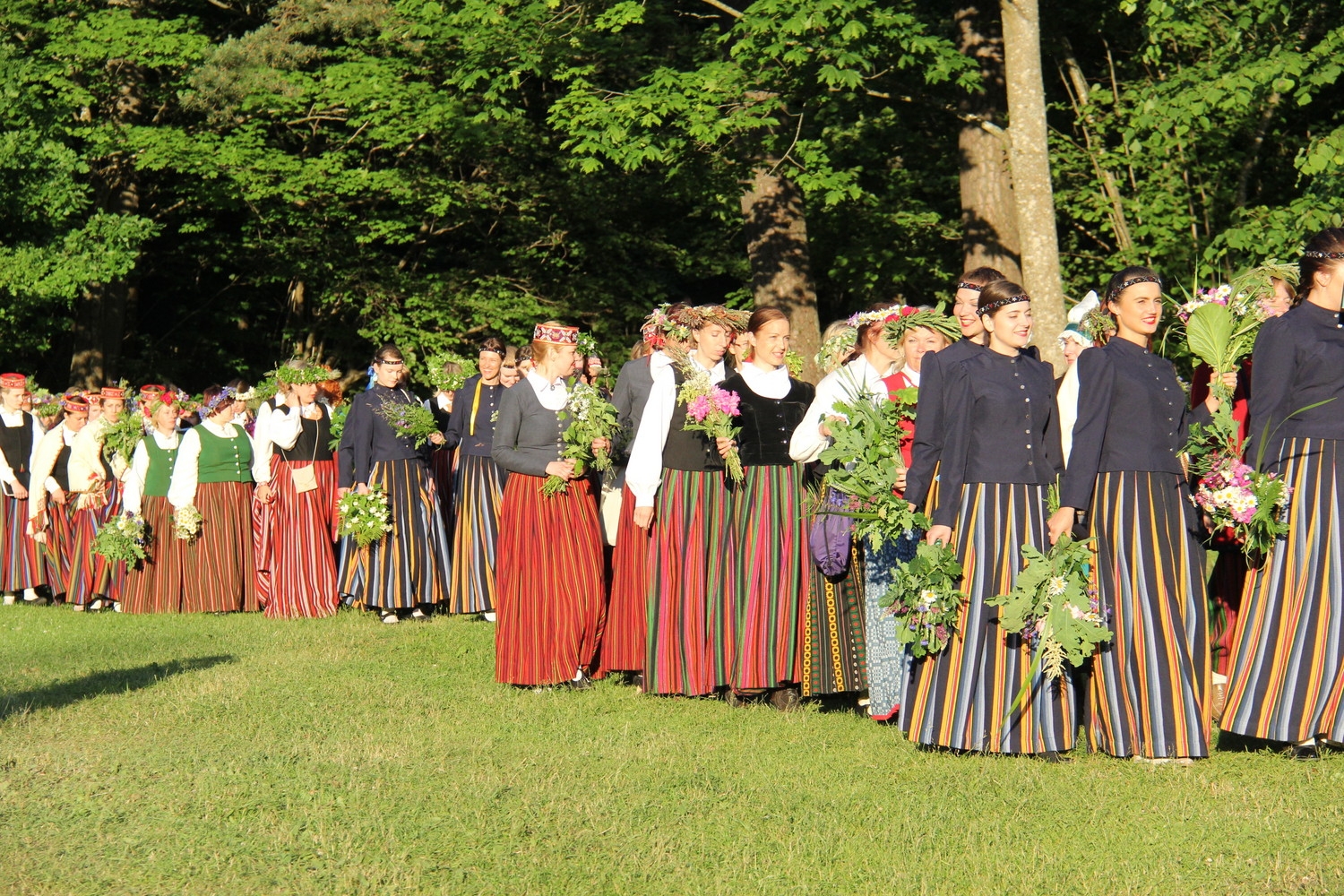 VIII Ziemeļu un Baltijas valstu Dziesmu svētku ieskaņu koncerts Durbes estrādē