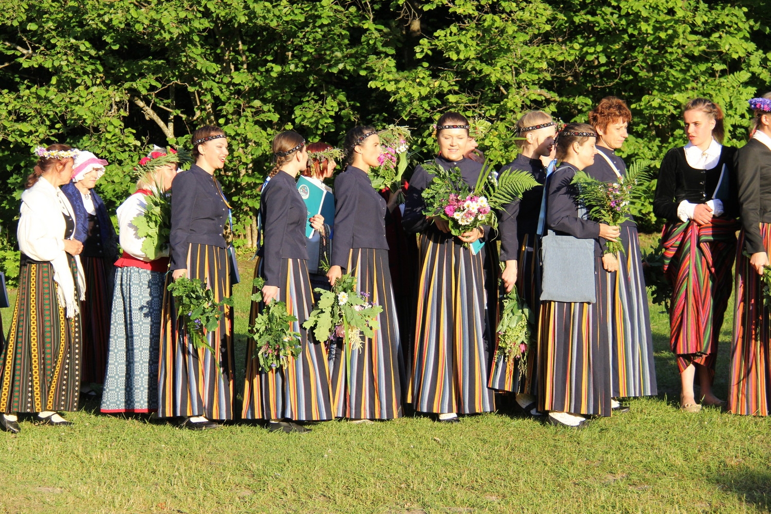 VIII Ziemeļu un Baltijas valstu Dziesmu svētku ieskaņu koncerts Durbes estrādē