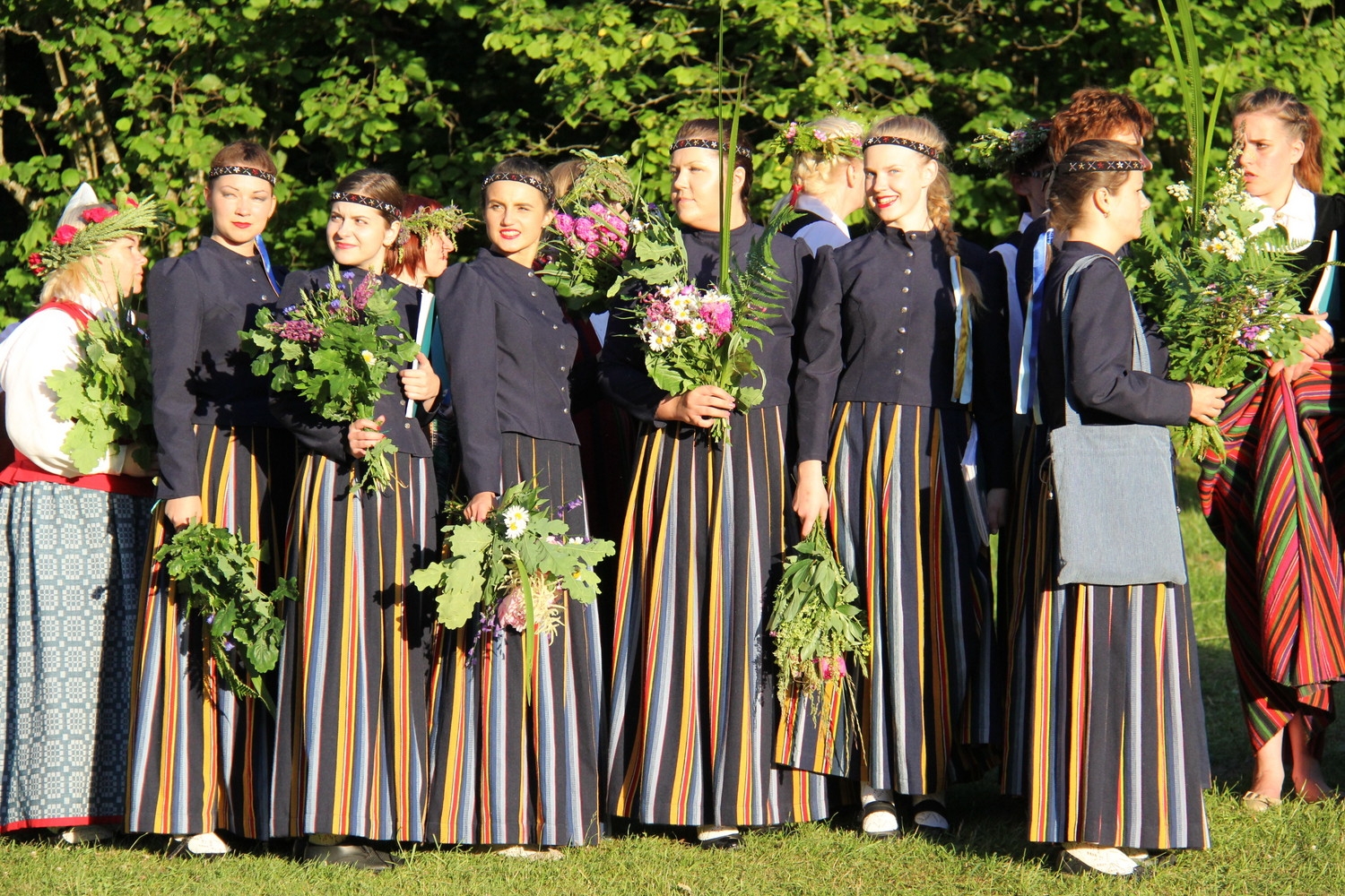 VIII Ziemeļu un Baltijas valstu Dziesmu svētku ieskaņu koncerts Durbes estrādē