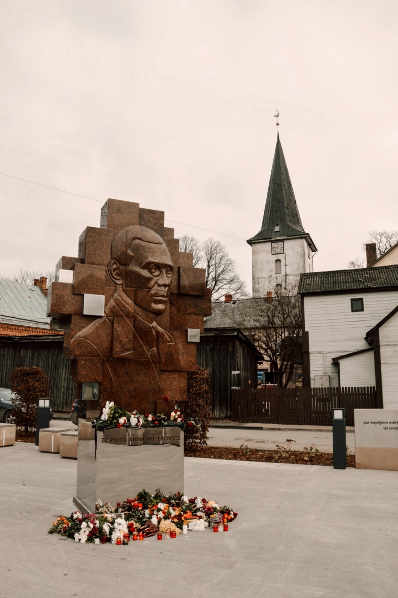 Z. A. Meierovica pieminekļa atklāšana 15.11.2018.