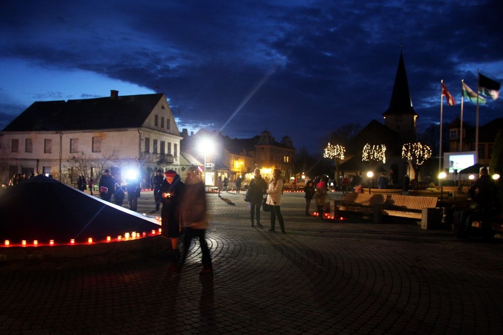 Latvijas Republikas 95.gadadienas pasākums Tukumā