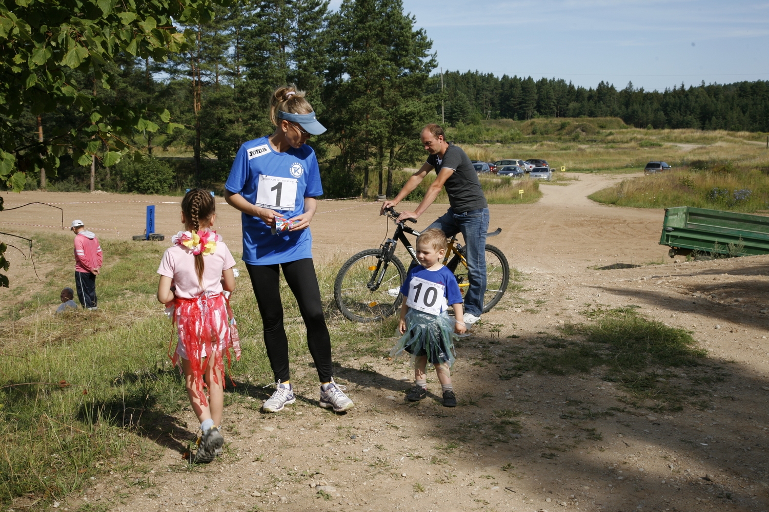 "Skrienam pēc smukuma!" pasākums ģimenēm Melnezera trasē