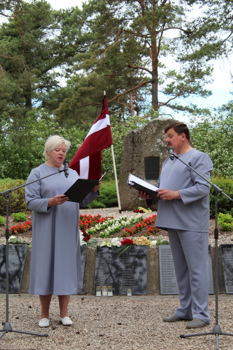 Komunistiskā genocīda upuru piemiņas diena 14.06.2020.