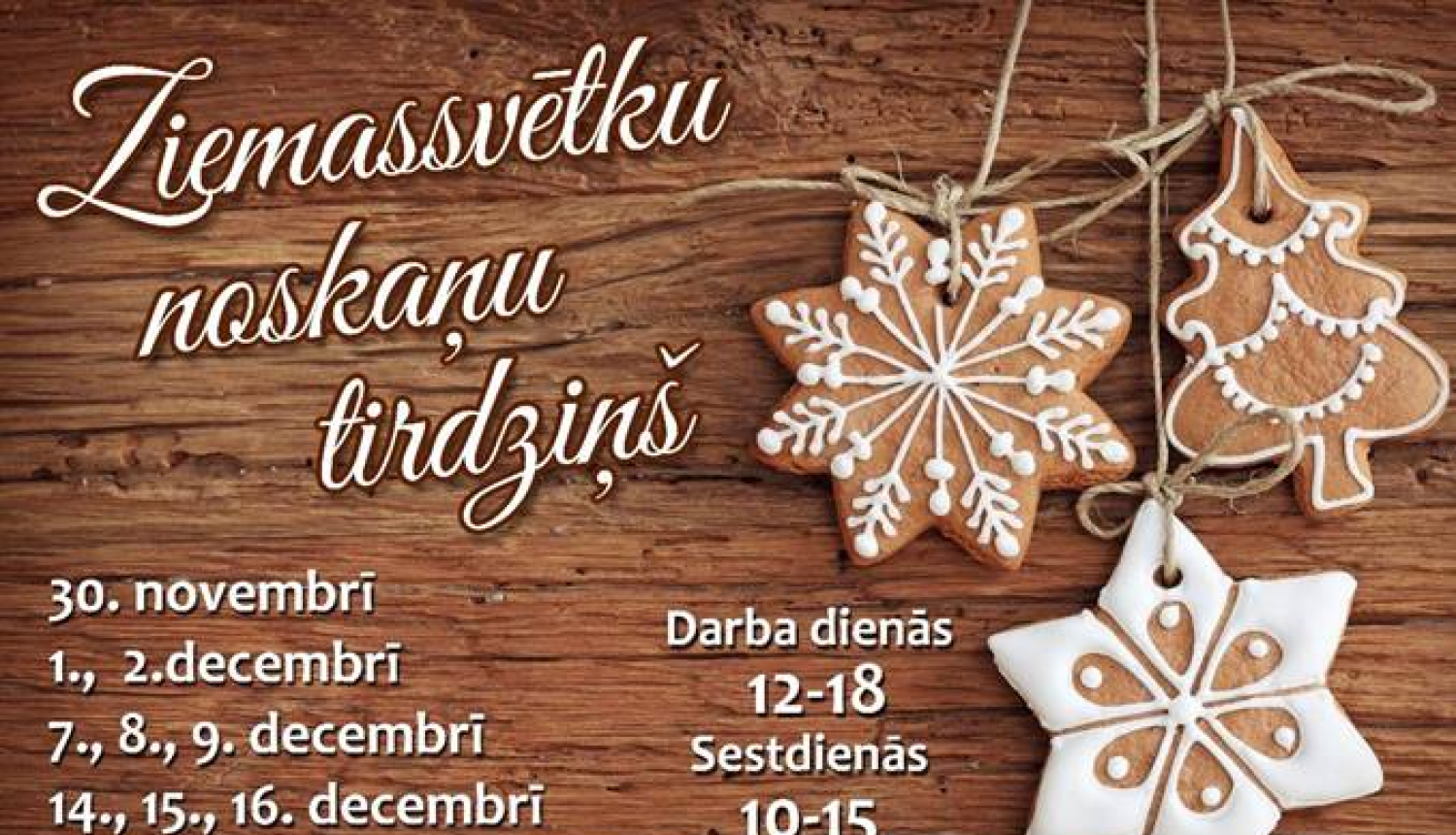 Ziemassvētku noskaņu tirdziņš