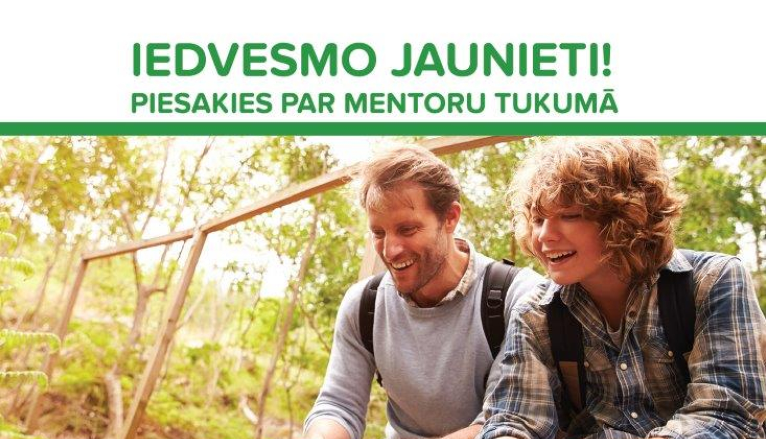 Aicina pieteikties brīvprātīgos mentorus Tukuma novada un Tukuma pilsētas jauniešiem