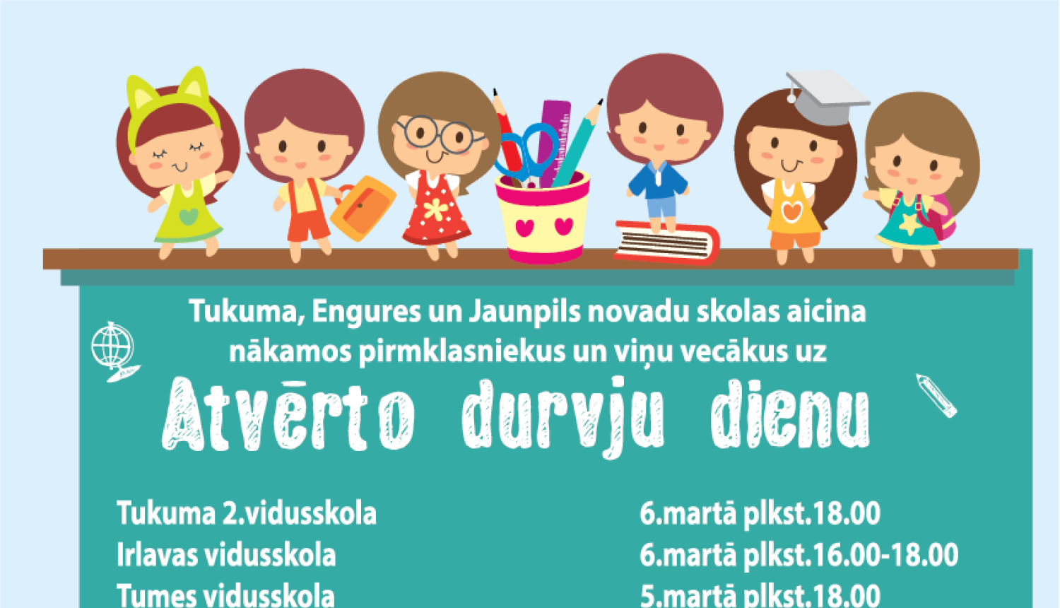 Atvērto durvju dienas ir klāt!